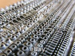 Plomb 10 Letterpress Type Pt. Parsons Italique (b, B & S) A21
