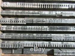 Plomb 12 Letterpress Type Pt. Pica Égyptienne Extra Condensed Boston Type Fdry D35