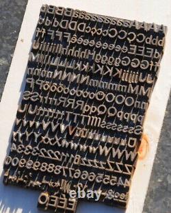 Reliure de livre en laiton Type set 0.24 estampage finition dorée dorure en cuir doré