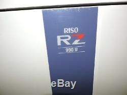 Riso Risograph Rz990u Copieur Haute Vitesse