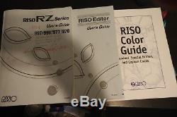 Riso Risograph Rz990u Copieur Haute Vitesse