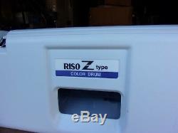 Riso Risograph Ztype Z-type Duplicateur Violet Tambour Couleur