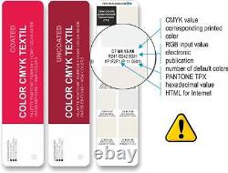 Set Couleur Cmyk Enduit Et Non Revêtu Pantone / Textile / Ral / Basic / Corel