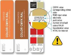 Set Couleur Cmyk Enduit Et Non Revêtu Pantone / Textile / Ral / Basic / Corel