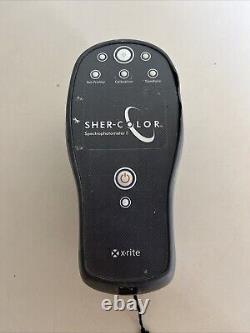 Spectrophotomètre portable X-RITE SHER-COLOR II