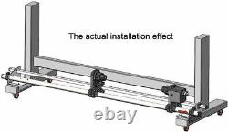 Système de bobine de reprise automatique des médias pour imprimantes Roland Epson Mutoh HP de 54/64/74 pouces