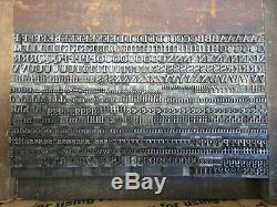 Type De Letterpress Plomb 18 Pt. Invitation Atf 457 # A58