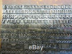 Type De Letterpress Plomb 18 Pt. Invitation Atf 457 # A58