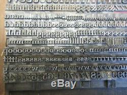Type De Letterpress Plomb 18 Pt. Invitation Atf 457 # A58