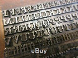 Type De Letterpress Plomb 18 Pt. Invitation Atf 457 # A58