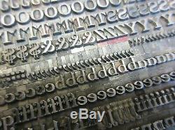 Type De Letterpress Plomb 18 Pt. Invitation Atf 457 # A58