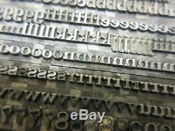 Type De Letterpress Plomb 18 Pt. Invitation Atf 457 # A58