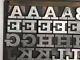 Type De Typographie Pour Fonderie Boston Type 48 Point Breton