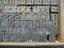 Type En Bois Antique Alphabet Type 22mm D'impression Blocs De Bois Lettres En Bois Adana