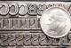 Type D'impression En Métal Vintage En Relief 24pt Cheltenham Inline Majuscules C76 4#