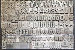 Type de presse à lettres en métal vintage ATF #162 72pt Franklin Gothic B88 20#