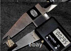 Type en laiton pour reliure de livres 0.57 estampage finition dorée dorure ABC