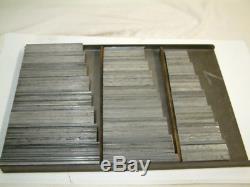 Typographie 6pt Slugs & 2pt Leads / 9-32 Longueurs De Pica / 480 Pcs. 25 Lb Bateau Gratuit