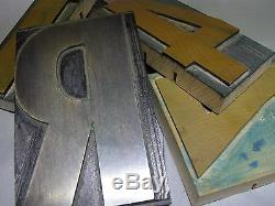 Typographie En Bois Qualité Professionnelle Des Blocs D'impression 6 103 Pcs