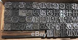 Typographie Type 36 Pt Parsons Swash Initials
