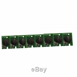Usa-epson Stylus Pro 4880 Cartouches D'encre De Recharge 8pcs Avec 4 Entonnoirs, 8 Puces
