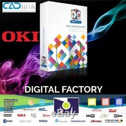 Version Digital Factory 10 Oki Édition Rip Logiciel Par Cadlink Idéal Pour T-shirt