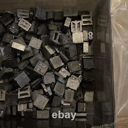 Vintage Lot De Letterpress Imprimer Blocs Type Alphabet Nombres De Ponctuation 25lbs