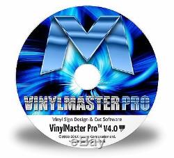 Vinylmaster Pro Pour Vinyl Sign Sticker Cutter With Contour Cut Laser Function