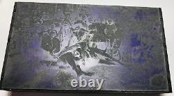 Wild West Afficher Les Imprimantes Block Antique Rare Buffalo Bill Doc Carver 1880's