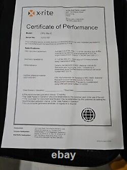 X-Rite EO2-XR-ULZW i1 Pro2 Spectrophotomètre Avancé Rév. E Entièrement Licencié