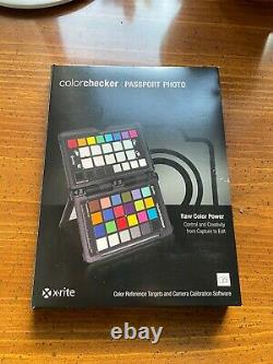 X-rite Colorchecker Passeport Photo (msccpp) Avec CD Et Livret