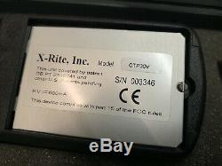 X-rite Dot X-ritedot Ctp30v Papier Et Lecteur De Plaque Mètre W Densité Xrdot Lightbox