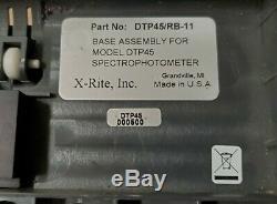 X-rite Dtp45 Auto Scan / Spot Lire Spectrophotomètre Calibrer Grande Imprimante Couleur