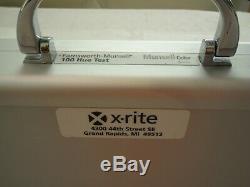 X-rite Farnsworth Munsell 100 Hue Color Vision Test Avec Le Kit Complet Du Logiciel