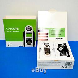 X-rite Pantone Capsure Rm200-pt01 Color Matching Handheld Appareil Tout Neuf