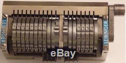 (c) - Machine De Nombre De Décalage De Leibinger Micr / E-13b, Configuration De 4x8 Chiffres 23.74 C