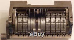 (c) - Machine De Nombre De Décalage De Leibinger Micr / E-13b, Configuration De 4x8 Chiffres 23.74 C